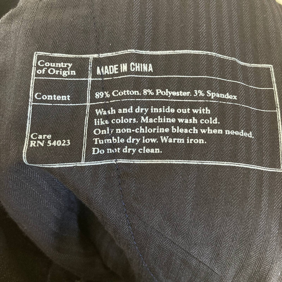 BANANA REPUBLIC Trouser Denim Jean Dark Wash 27 - Picture 11 of 11